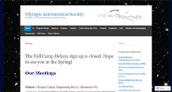 Desktop Screenshot of olympicastronomicalsociety.org