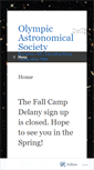 Mobile Screenshot of olympicastronomicalsociety.org